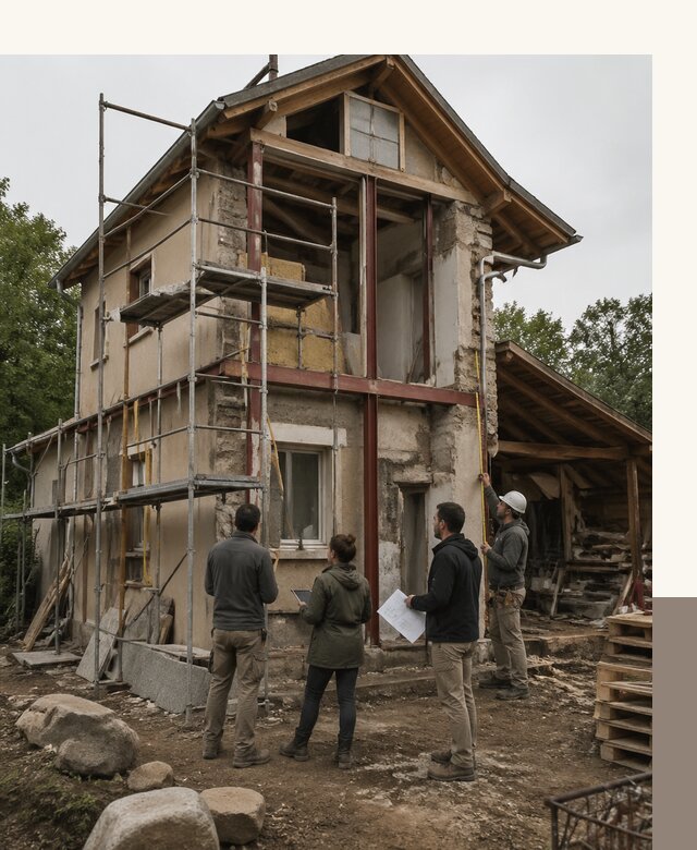 Реконструкция загородного дома под ключ в Сланцах от бюро